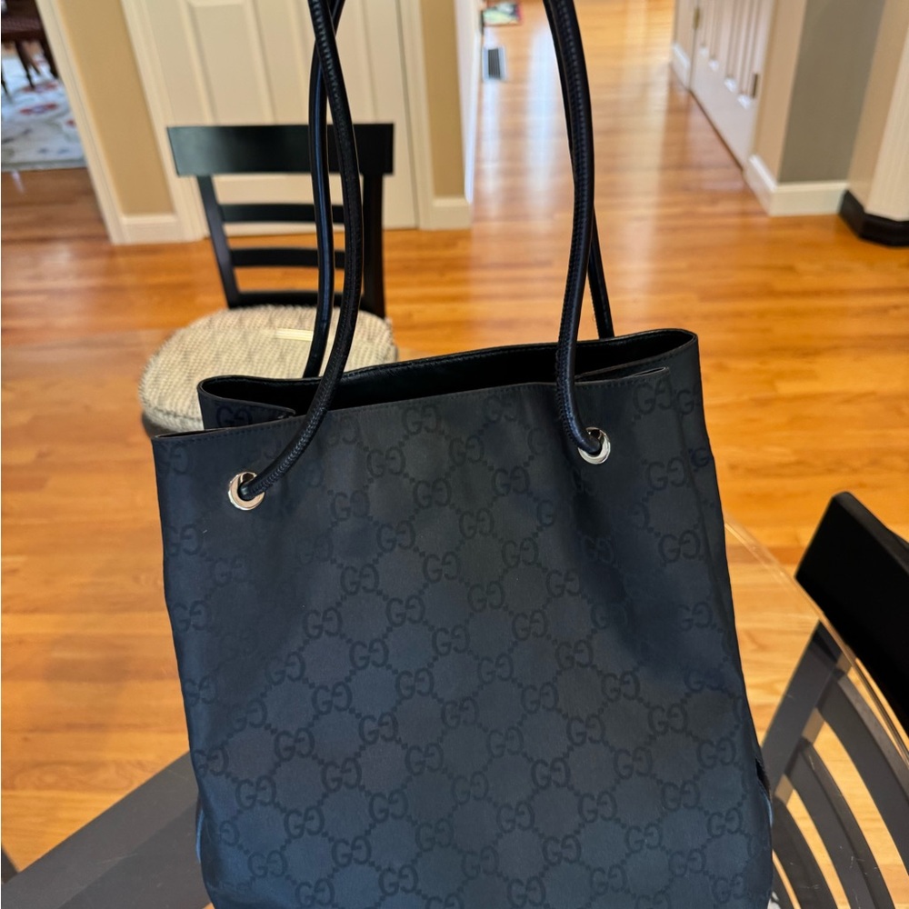Like new Gucci Black GG Monogram medium  Tote
Like new condition - Picture 4 of 16